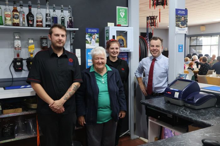 Media Release: Life-saving device installed in local club