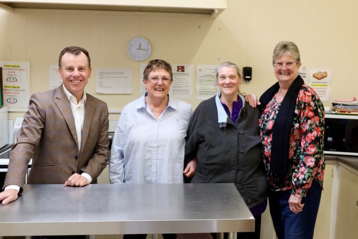 Media Release: Grant helps community centre serve up improvements