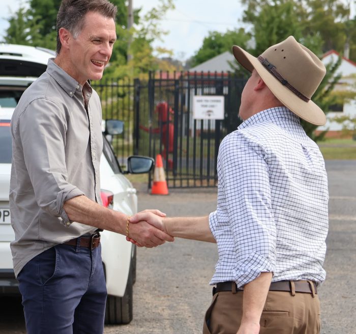 Media Release: Premier visits BackTrack in Armidale