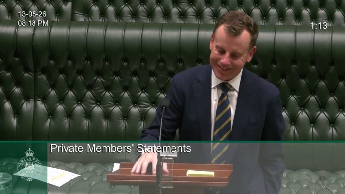 Private Members’ Statement – Firearms legislation 13.6.26